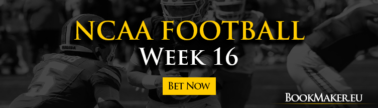 NCAA Football Week 16 Online Betting